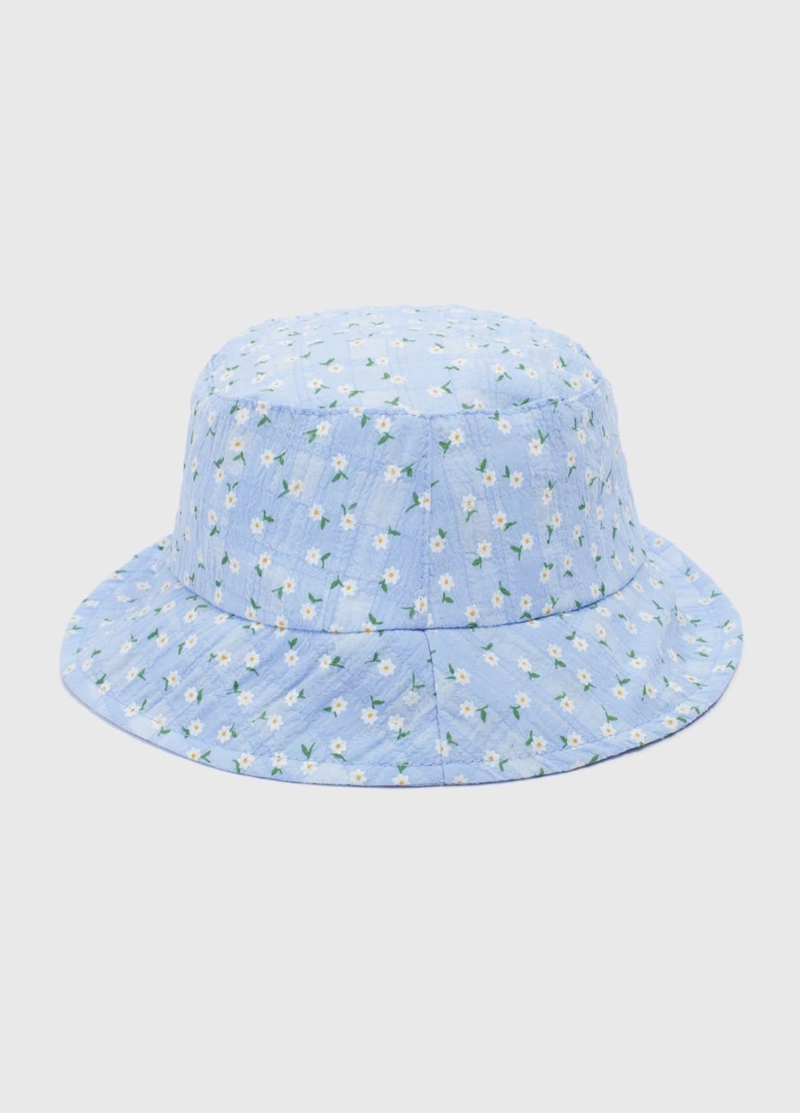 Blue Floral Hat
